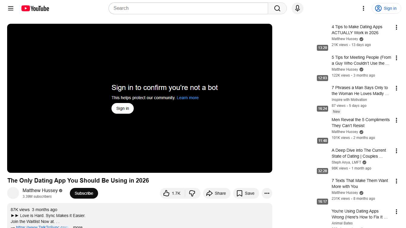 The Only Dating App You Should Be Using in 2026 - YouTube